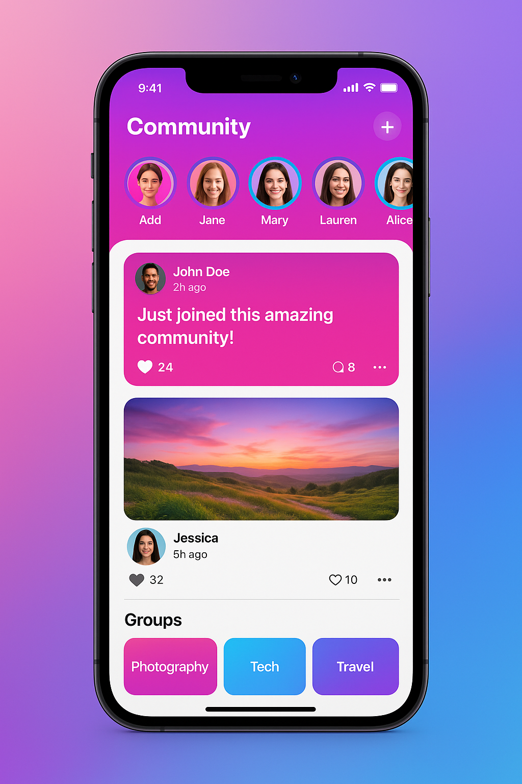 Orbitra community app